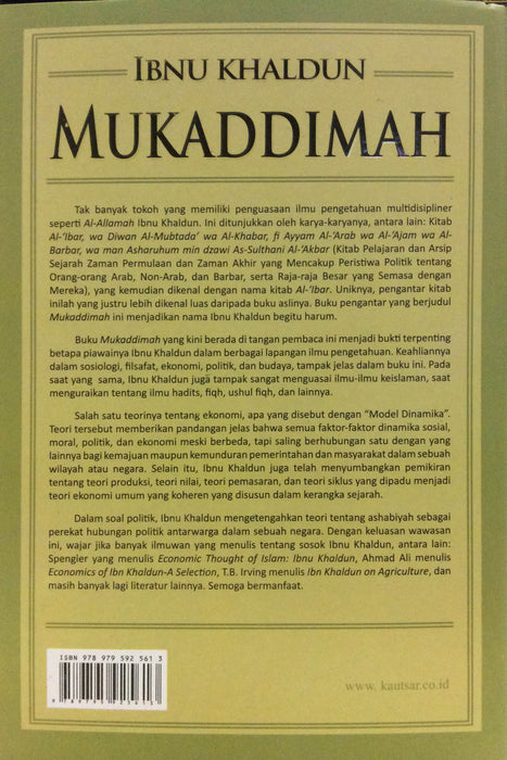 Mukaddimah Ibnu Khaldun