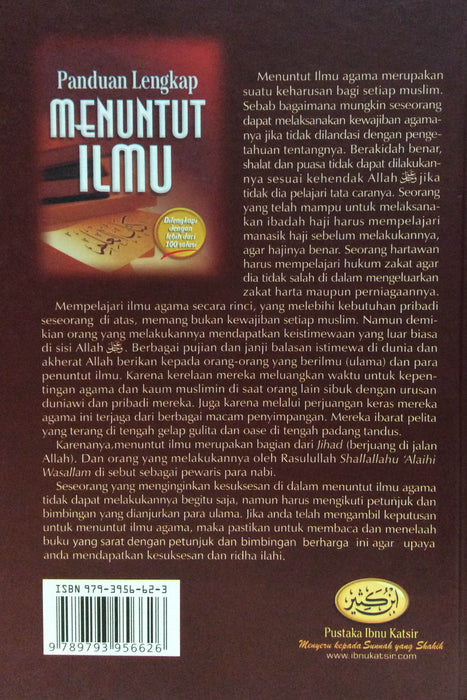 Buku Panduan Lengkap Menuntut Ilmu