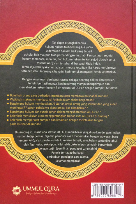 Hukum Fikih Seputar Al-Qur'an