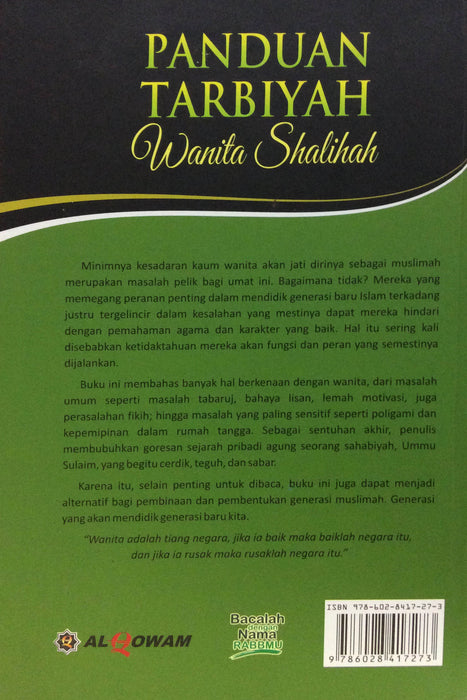 Panduan tarbiyah Wanita Shalihah