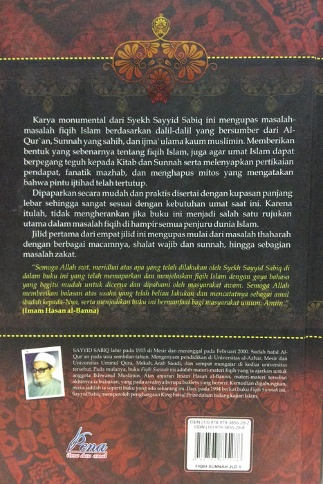 Fiqih Sunnah Jilid 1-4 (Hard Cover)