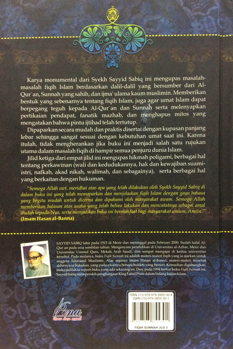 Fiqih Sunnah Jilid 1-4 (Hard Cover)