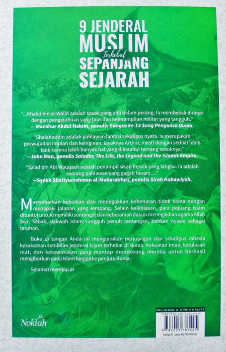 9 Jeneral Muslim Terhebat Sepanjang Sejarah