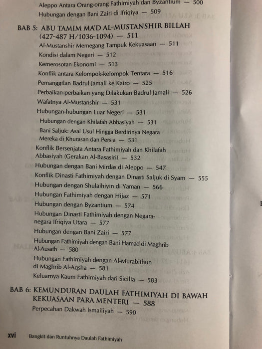 Bangkit dan Runtuhnya Daulah Fathimiyah