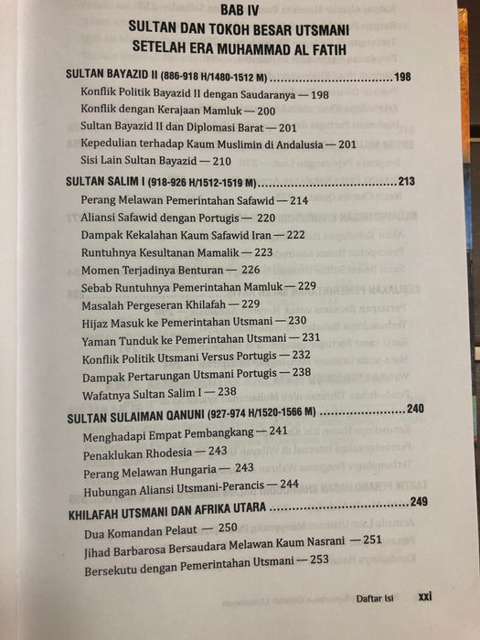 Bangkit Dan Runtuhnya Khilafah Utsmaniyah